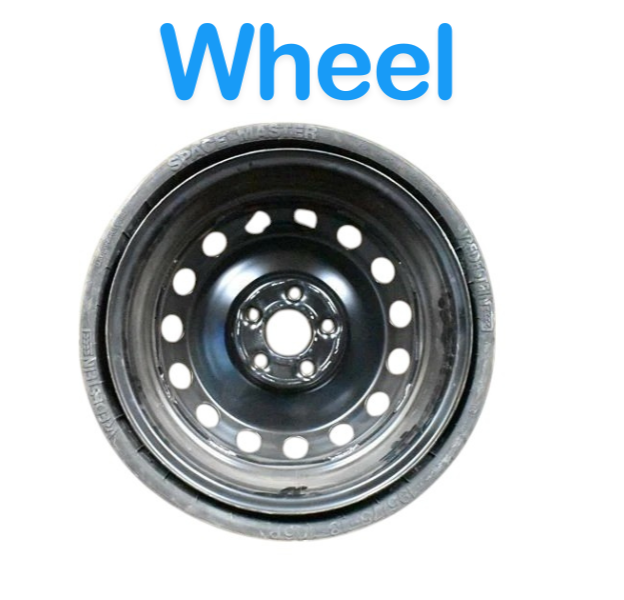 Load image into Gallery viewer, 07-15 Audi Q7 Emergency Spare Wheel Rim Tire 6.5 x 18 H2 ET53 Black OEM