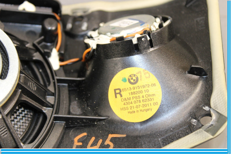 Load image into Gallery viewer, 09-15 BMW 750i 750Li F01 F02 Rear Right Deck Hi-Fi Speaker 65139151972 Oem