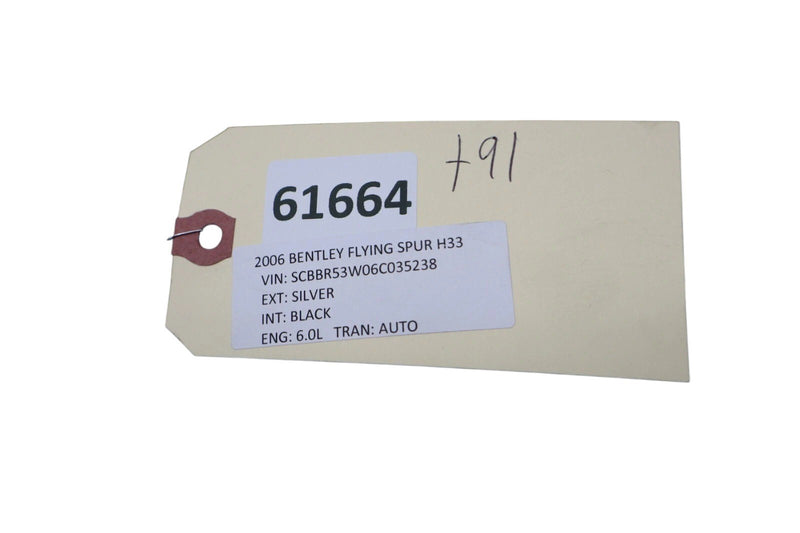 Load image into Gallery viewer, 06-12 Bentley Continental Flying Spur Rear Right C Pillar Cover Trim Panel Oem