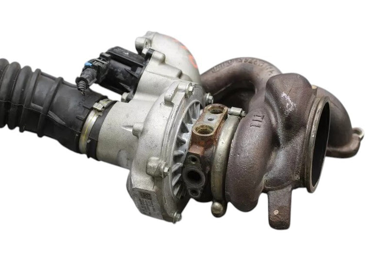 Load image into Gallery viewer, 14-20 Maserati Ghibli Front Left Side Turbo Charger Turbocharger Manifold Oem