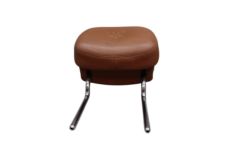 Load image into Gallery viewer, 14-20 Maserati Ghibli Front Left Driver Side Seat Headrest Head Rest Brown Oem