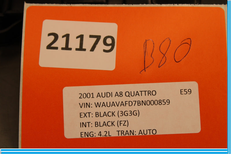 Load image into Gallery viewer, 11-17 Audi A8 Quattro Front Right Side Seat Lower Track Tie Plate Bracket Oem