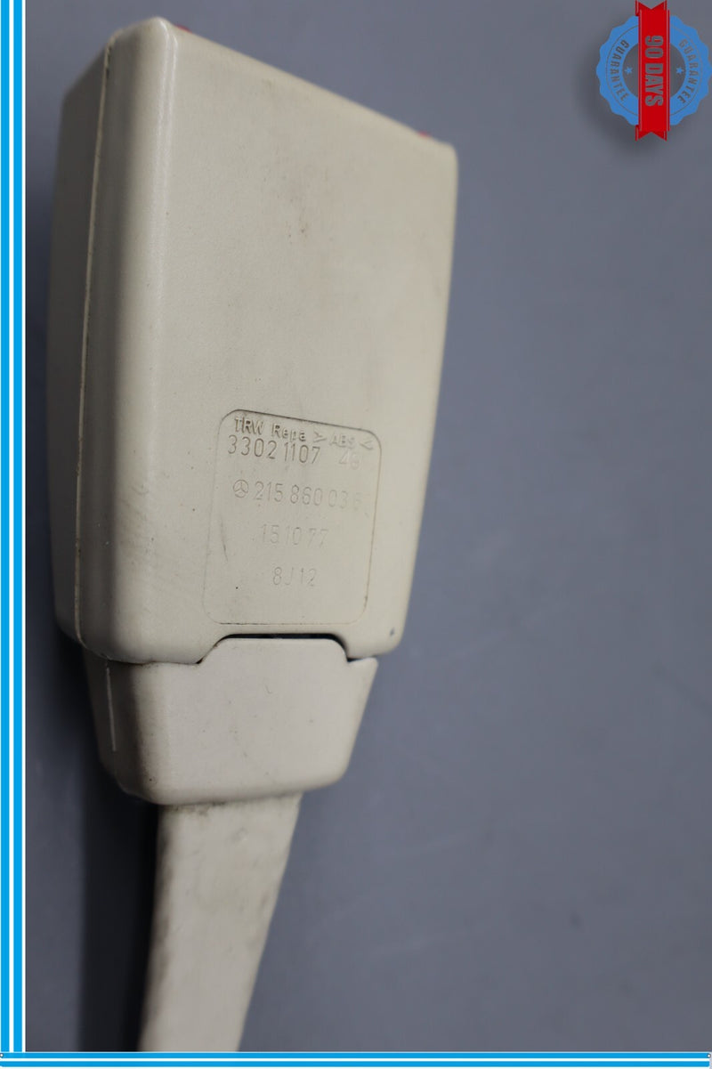 Load image into Gallery viewer, 03-06 Mercedes SL600 SL500 Front Left Driver Seat Belt Buckle Gray Oem
