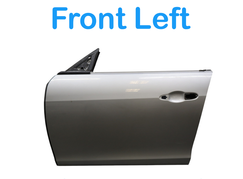Load image into Gallery viewer, 14-22 Maserati Quattroporte Ghibli Front Left Driver Side Door Shell Silver Oem