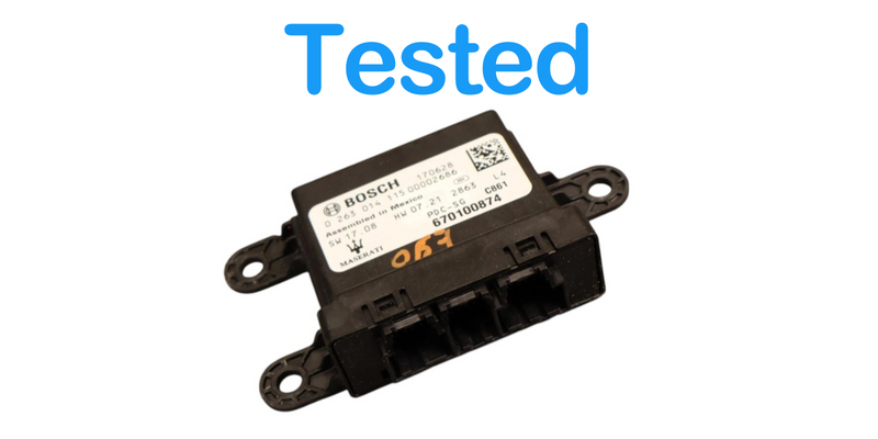 Load image into Gallery viewer, 17-21 Maserati Ghibli M157 Park Parking Assist Control Module Unit 670100874 Oem