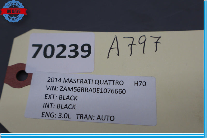 Load image into Gallery viewer, 14-19 Maserati Quattroporte Front Right Passenger Seat Lower Trim Cover Panel Oe