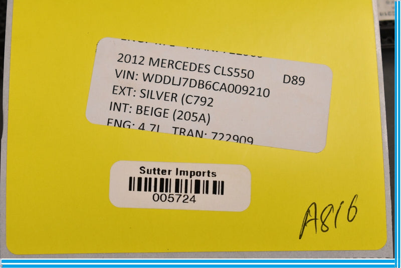 Load image into Gallery viewer, 12-18 Mercedes CLS550 CLS63 CLS400 Dashboard Right Side Grille Cover Trim Oem