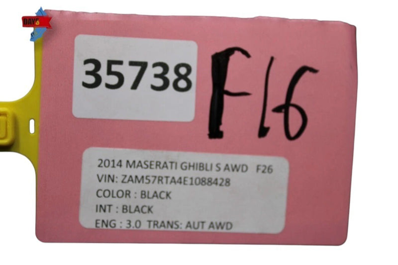 Load image into Gallery viewer, 14-17 Maserati Ghibli Rear Left Side Fender Liner Splash Shield Guard Cover Oem