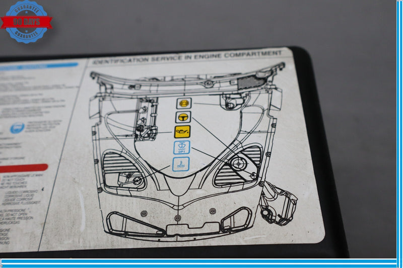 Load image into Gallery viewer, 03-12 Maserati Quattroporte Right Passenger Engine Bay Cover Trim Black Oem
