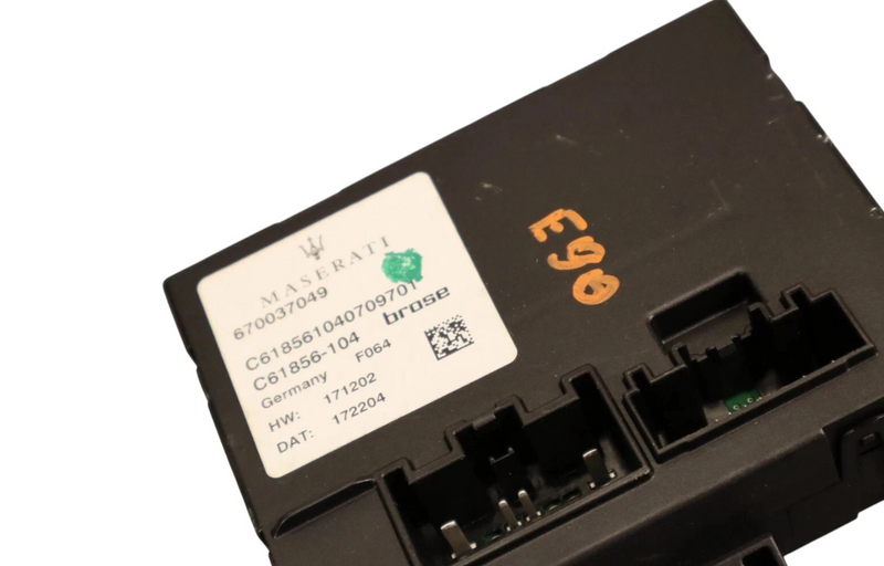 Load image into Gallery viewer, 17-21 Maserati Ghibli Rear Trunk Lid Power Lift Control Module 670037049 Oem