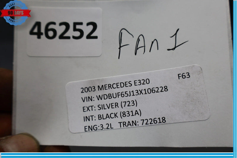 Load image into Gallery viewer, 03-11 Mercedes W211 E320 E500 Engine Motor Cooling Radiator Fan Assembly OEM