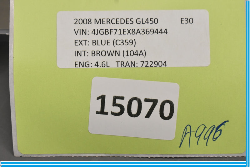 Load image into Gallery viewer, 06-13 Mercedes GL550 GL450 Front Right Side Trim Seat Control Switch Oem