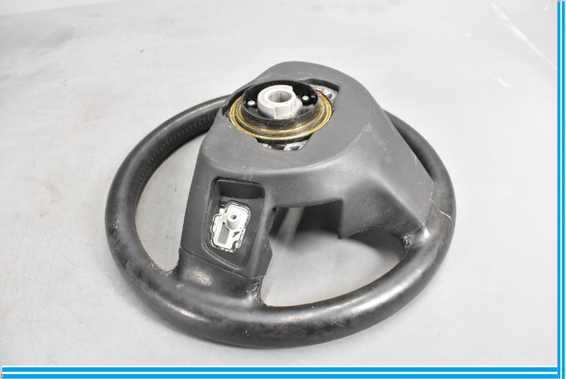 Load image into Gallery viewer, 10-18 Jaguar XJ XJL X351 Steering Wheel Handle Black Leather Oem