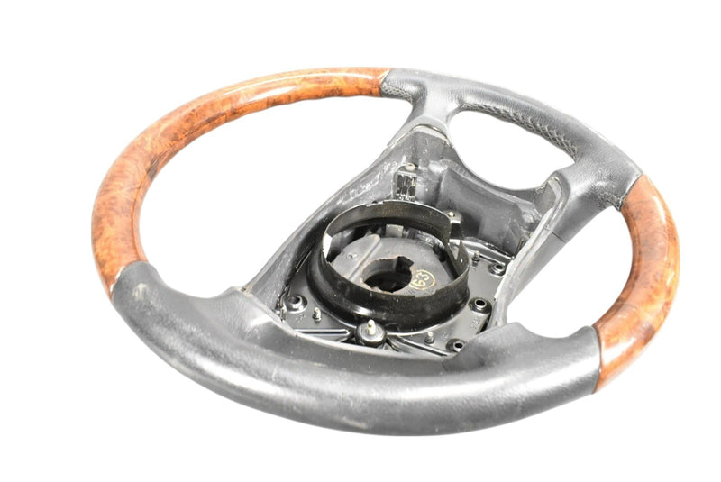Load image into Gallery viewer, 00-06 Mercedes W215 CL500 CL600 Steering Wheel Woodgrain Leather 2204600503 OEM