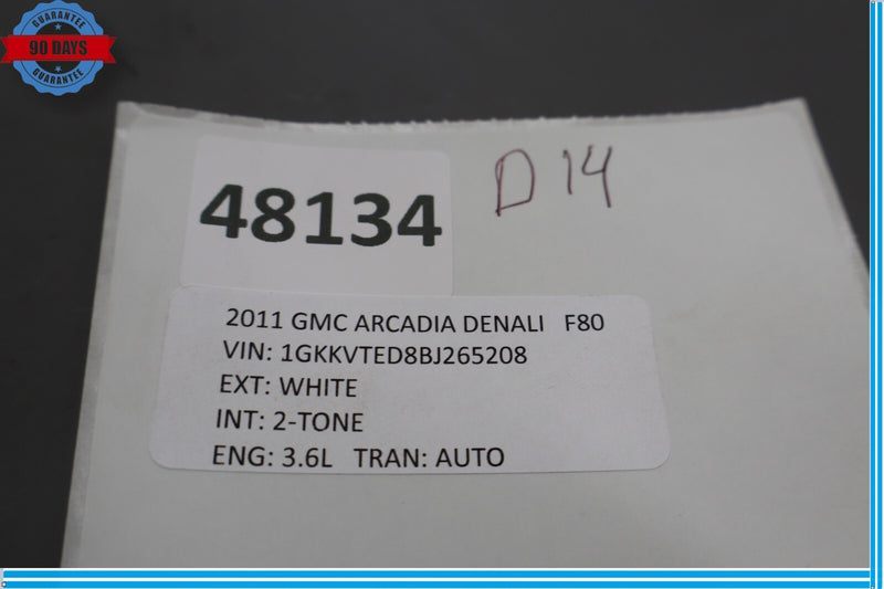 Load image into Gallery viewer, 09-12 GMC Acadia Rear Right Side Interior Roof Door Grip Grab Bar Handle Oem