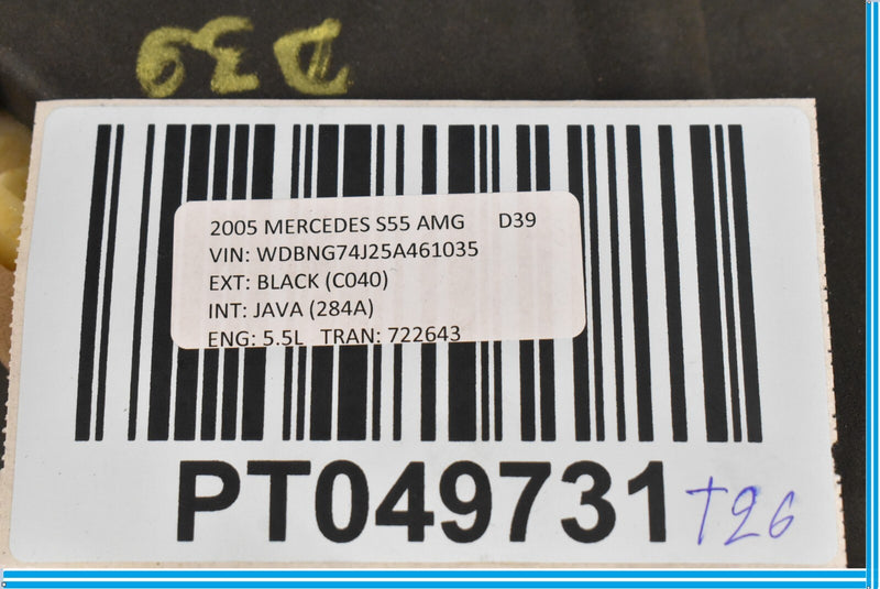 Load image into Gallery viewer, 00-06 Mercedes CL500 S500 W215 Rear Right Passenger C Pillar Trim Molding Oem