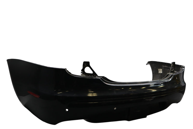 Load image into Gallery viewer, 10-15 Jaguar X351 XJ XJR Rear Bumper Cover Panel Assembly Black AW9317A958BA OEM