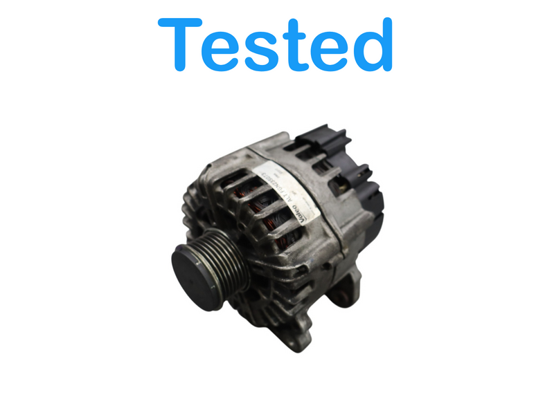 Load image into Gallery viewer, 11-18 Porsche Cayenne 958 Engine Alternator Generator 14W 220 Amp Valeo Oem