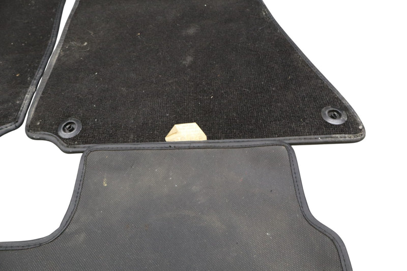 Load image into Gallery viewer, 14-17 Maserati Ghibli Front Rear Floor Carpet Mats 4PC Black 673004328 Oem