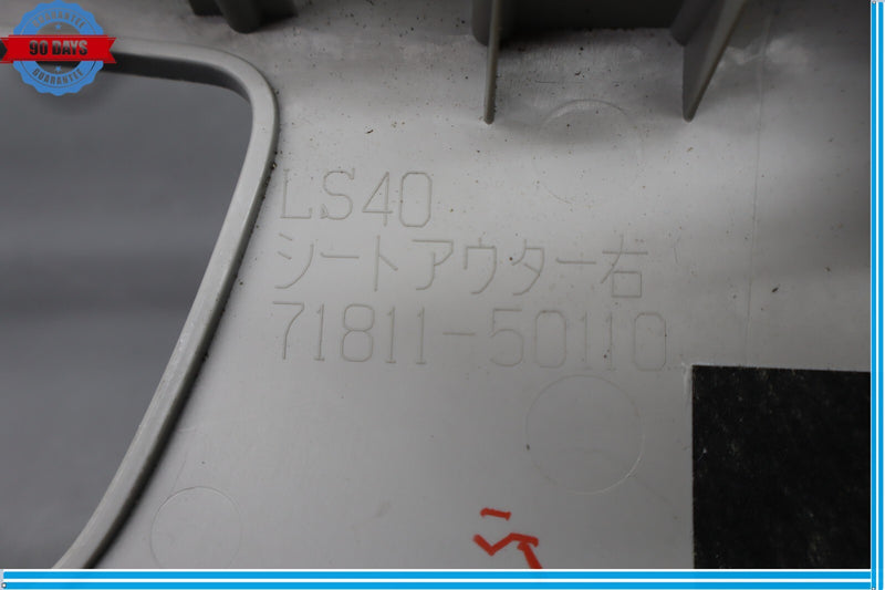 Load image into Gallery viewer, 07-12 Lexus LS460 Front Right Passenger Side Seat Switch Trim Cover Oem