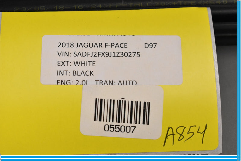 Load image into Gallery viewer, 18 - 20 Jaguar E-Pace Rear Right Door Window Inner Weatherstrip Seal Oem