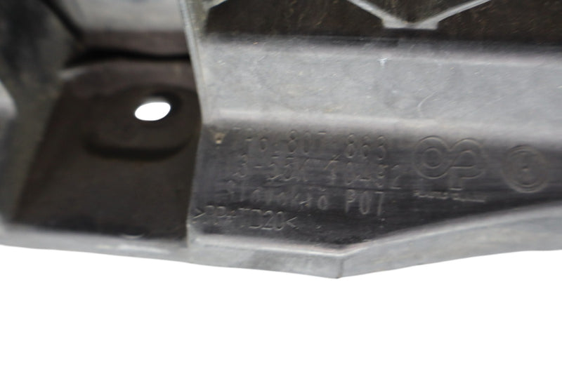 Load image into Gallery viewer, 11-17 Volkswagen VW Touareg Rear Center Bumper Mount Support Bracket Black Oem