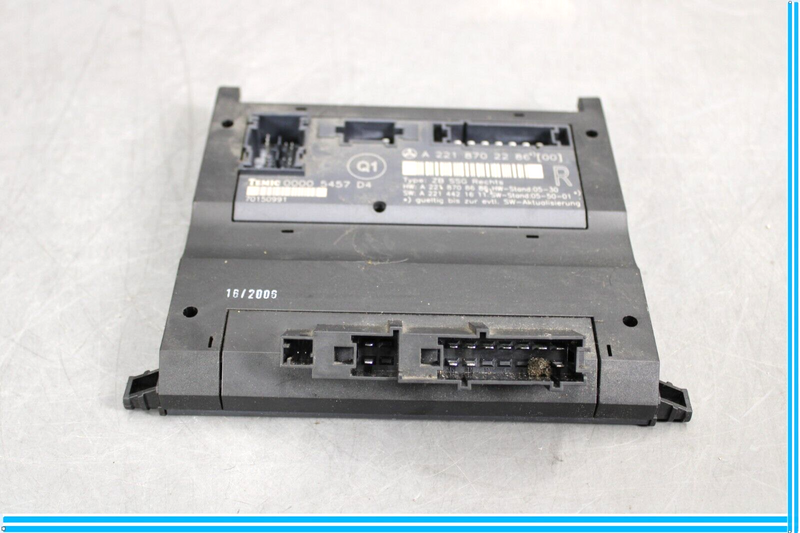 Load image into Gallery viewer, 07-13 Mercedes W221 S600 Front Right Side Under Seat Control Module Unit Oem