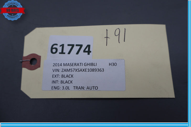 Load image into Gallery viewer, 14-19 Maserati Ghibli Trunk Battery Compartment Cover Trim Panel Liner Oem