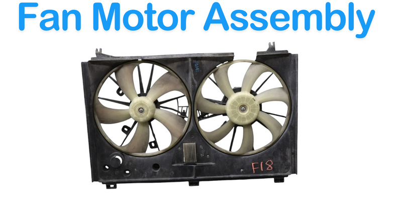 Load image into Gallery viewer, 07-17 Lexus USF40 LS460 Radiator Cooling Fan Motor Assembly 8925730070 OEM