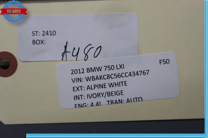 Load image into Gallery viewer, 09-15 BMW 740i 750Li xDrive Right Make-Up Interior Light Vanity Mirror Oem