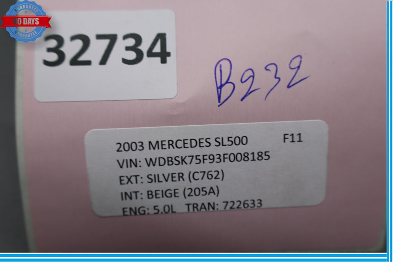 Load image into Gallery viewer, 03-12 Mercedes R230 SL500 SL55 AMG Headlight Control Switch 2305450104 Oem