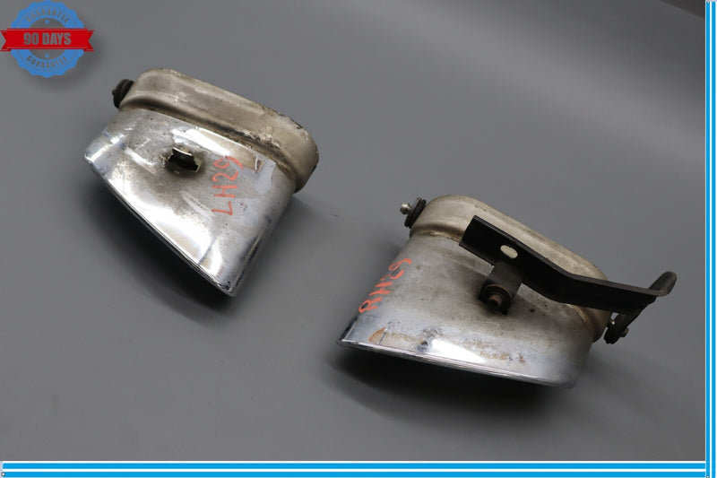 Load image into Gallery viewer, 03-12 Bentley Continental GT GTC Exhaust Muffler Tips Left and Right Set Oem