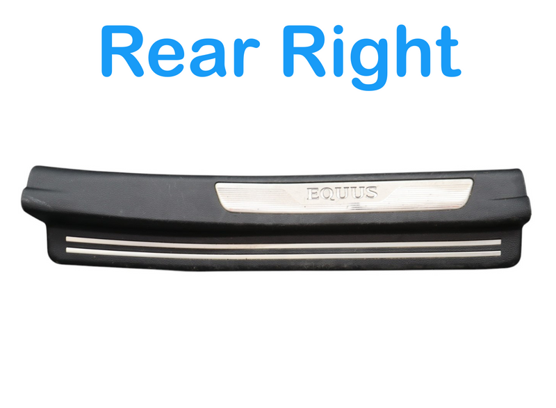 Load image into Gallery viewer, 11-16 Hyundai Equus Rear Right Passenger Side Door Sill Scuff Plate Trim Oem