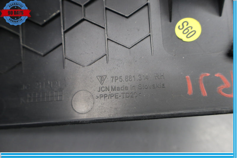Load image into Gallery viewer, 11-18 Porsche Cayenne 958 Front Right Passenger Side Seat Switch Cover Trim Oem
