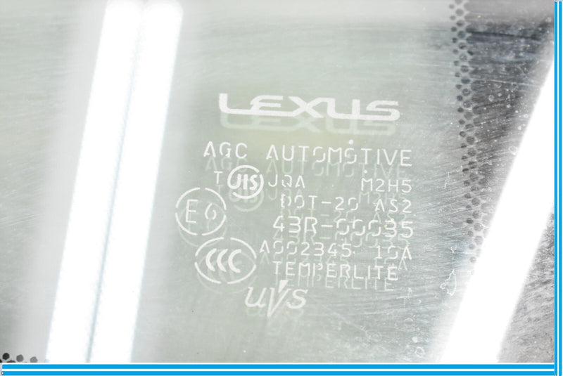 Load image into Gallery viewer, 07-17 Lexus LS460 Rear Right Passenger Door Corner Quarter Window Glass Oem