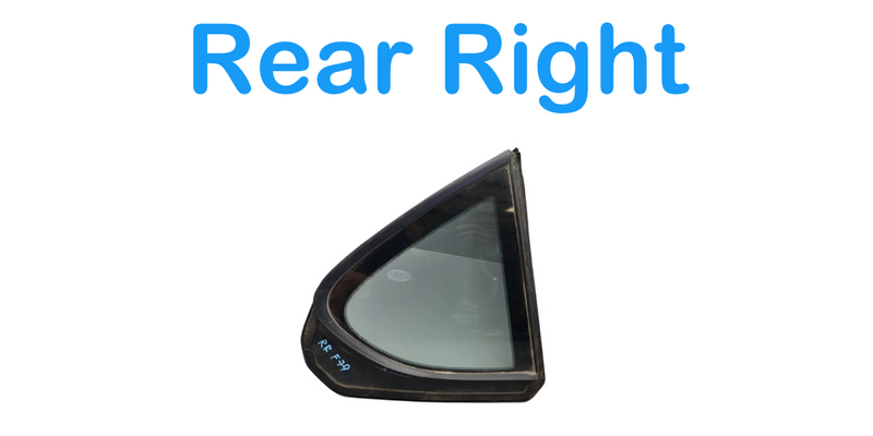Load image into Gallery viewer, 07-17 Lexus LS460 Rear Right Passenger Side Door Quarter Window Auto Glass Oem