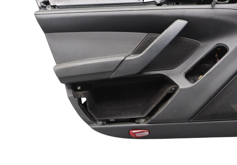 Load image into Gallery viewer, 10-16 Porsche Panamera Front Left Side Interior Door Panel Cover Trim Black Oem