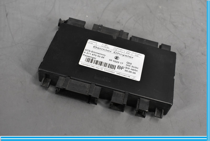 Load image into Gallery viewer, 06-12 Mercedes ML350 ML500 GL450 Front Right Side Seat Control Module Oem