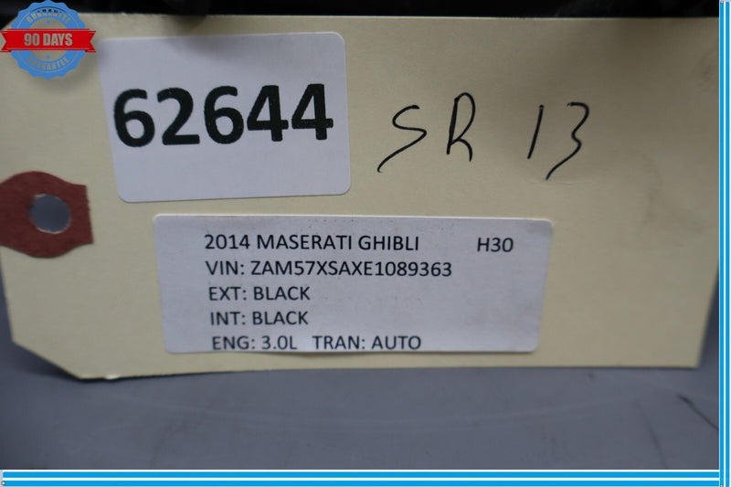 Load image into Gallery viewer, 14-17 Maserati Ghibli Front Right Side Lower Seat Track Rail Frame Oem
