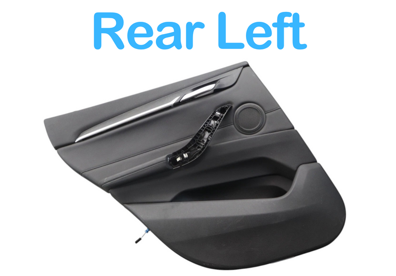 Load image into Gallery viewer, 16-22 BMW X1 F48 Rear Left Driver Side Interior Door Cover Panel 51427410993 Oem