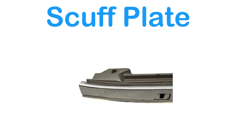 Load image into Gallery viewer, 09-17 Audi SQ5 Q5 Rear Trunk Sill Scuff Plate Cover Panel Trim 8R0864513C Oem