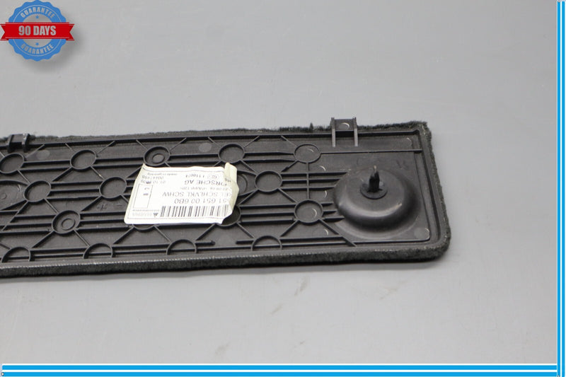 Load image into Gallery viewer, 10-16 Porsche Panamera 970 Rear Trunk Back Lift-Gate Trim Scuff Panel Cover Oem