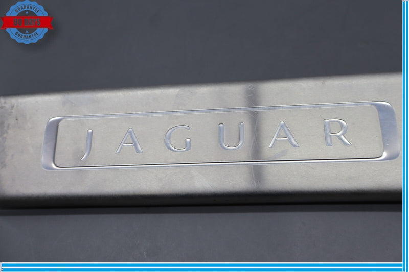 Load image into Gallery viewer, 10-15 Jaguar XJ XJL X351 Rear Left Driver Side Sill Scuff Plate Trim Oem