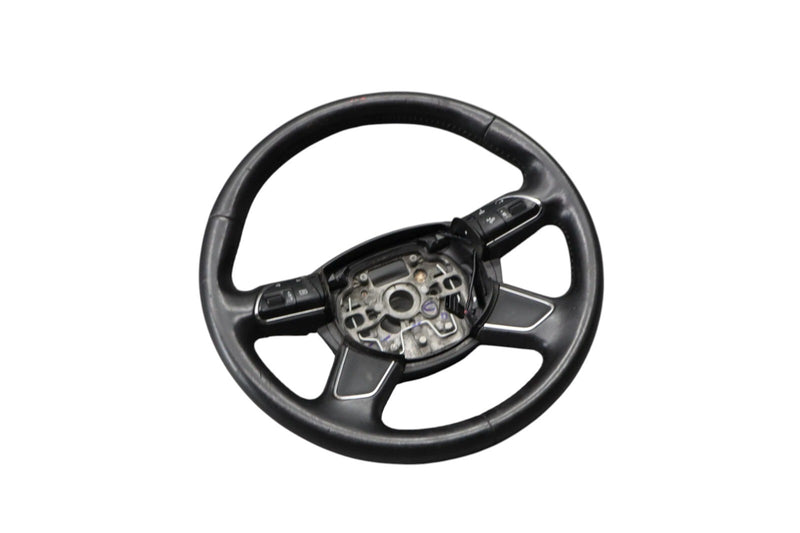 Load image into Gallery viewer, 11-18 Audi A8L A8 Quattro Steering Wheel Black 4H0419091AA Oem