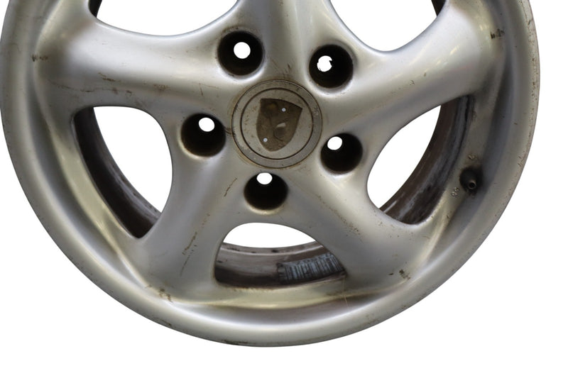 Load image into Gallery viewer, 97-05 Porsche Boxster 911 Front Alloy Wheel Rim Disc 17x7 17" R17 Silver Oem