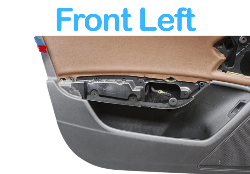 Load image into Gallery viewer, 12-18 Audi A6 Quattro Front Left Driver Side Interior Door Panel Cover Trim Oem