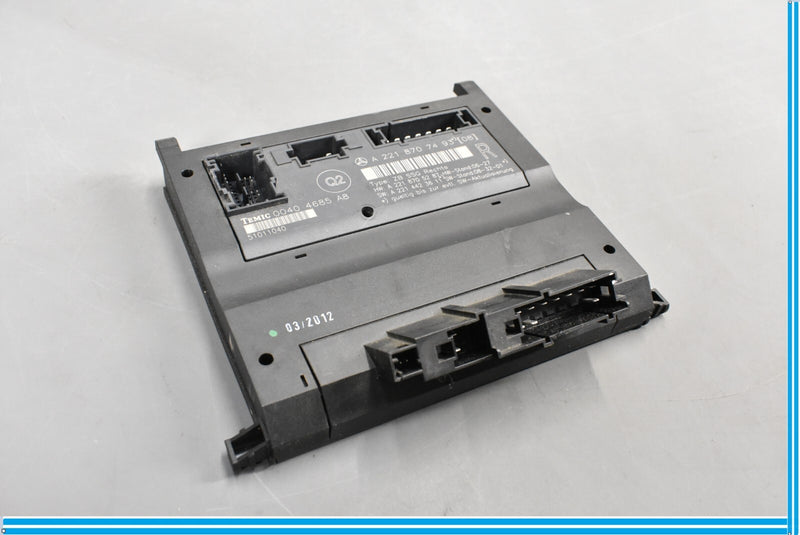 Load image into Gallery viewer, 07-13 Mercedes S550 S600 S400 W221 Front Right Side Under Seat Control Unit Oem