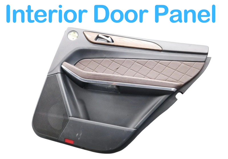Load image into Gallery viewer, 13-16 Mercedes GL450 GL550 Rear Right Side Interior Door Panel Cover Oem