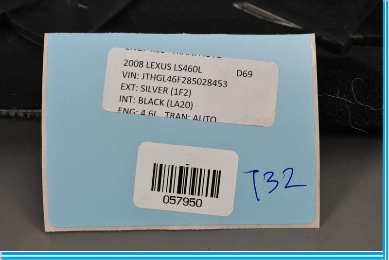 Load image into Gallery viewer, 07-12 Lexus LS460 Front Left Driver Side Cowl Board Kick Panel Cover Trim Oem