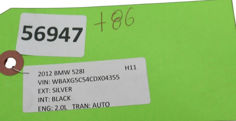 Load image into Gallery viewer, 11-16 BMW 528i 550i Front Left Driver Side Radiator Core Support Bracket Oem